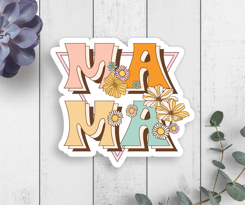 Mama Vinyl Sticker