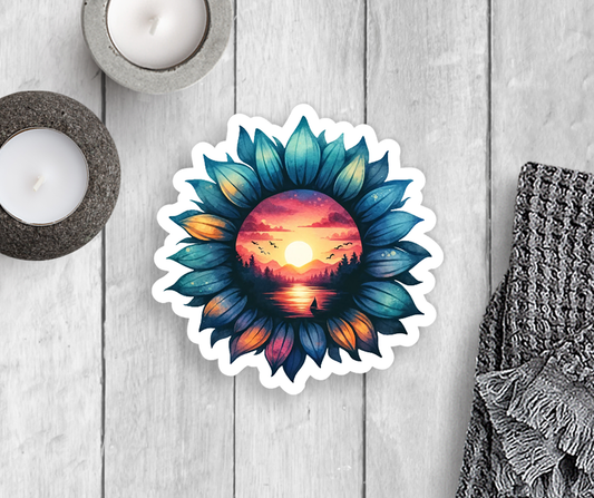 Sunflower Vinyl Sticker