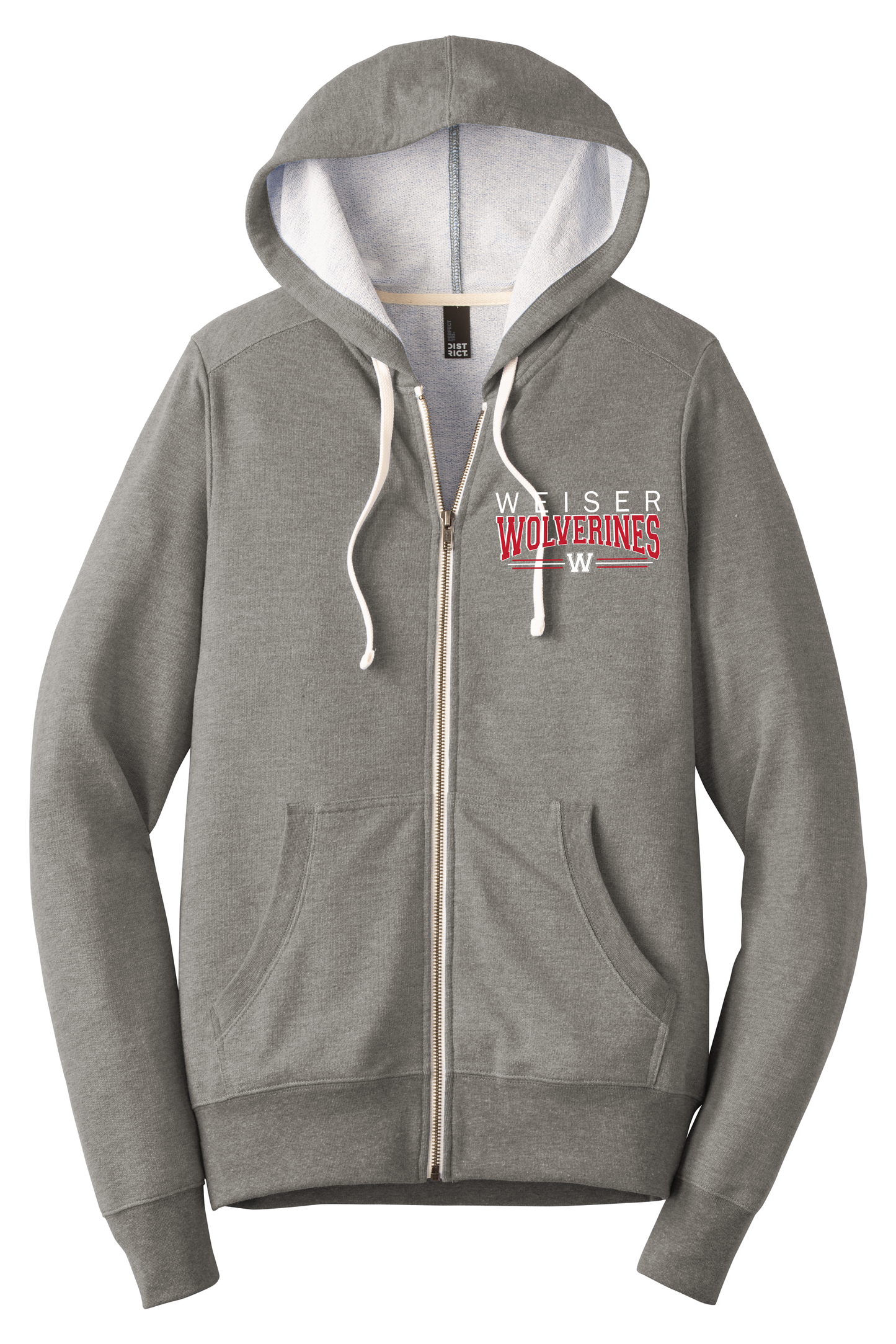 District ® Perfect Tri ® French Terry Full-Zip Hoodie