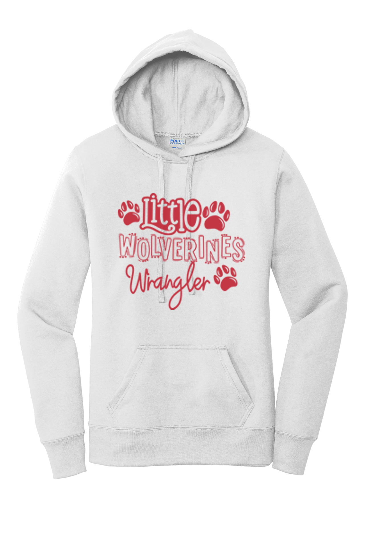 Wolverine Wrangler Women's Core Fleece Pullover Hooded Sweatshirt LPC78H