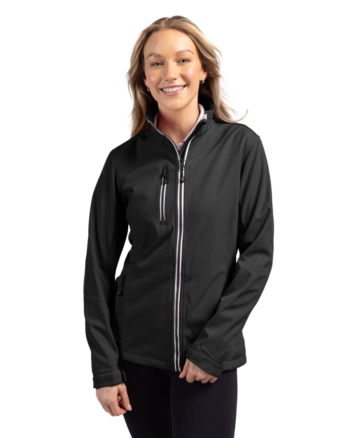 Clique Telemark Recycled Stretch Softshell Womens Full Zip Jacket