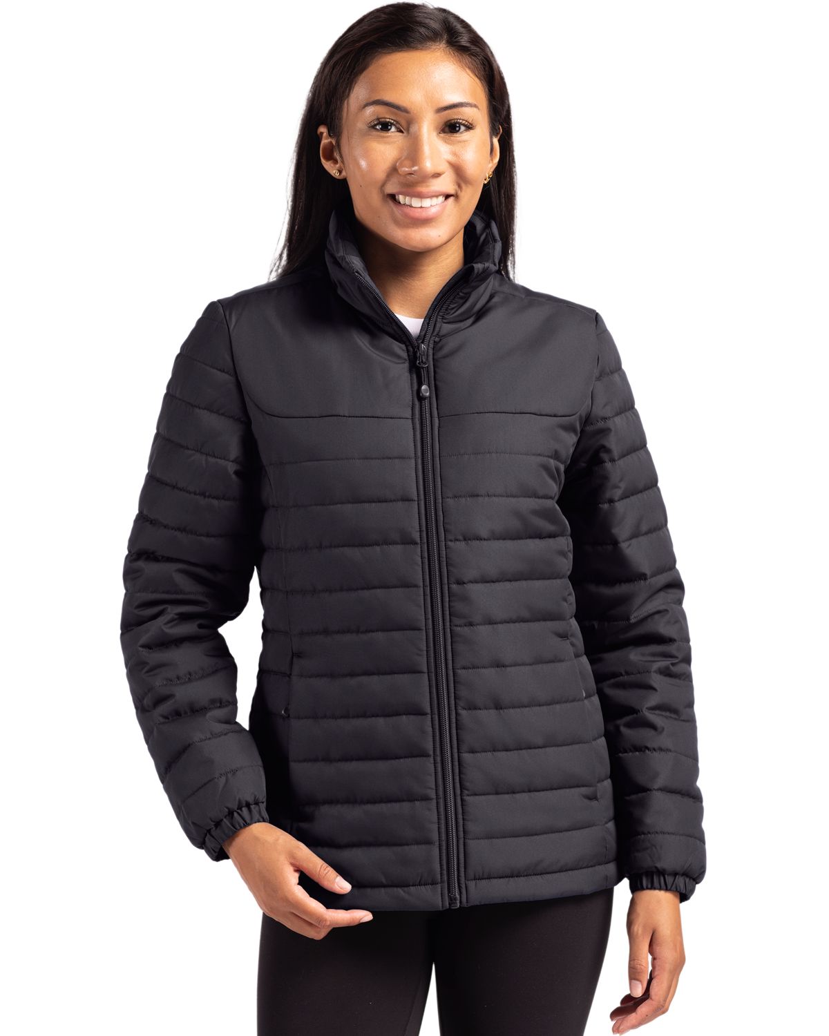 Clique Elevation Recycled Insulated Puffer Womens Full Zip Jacket