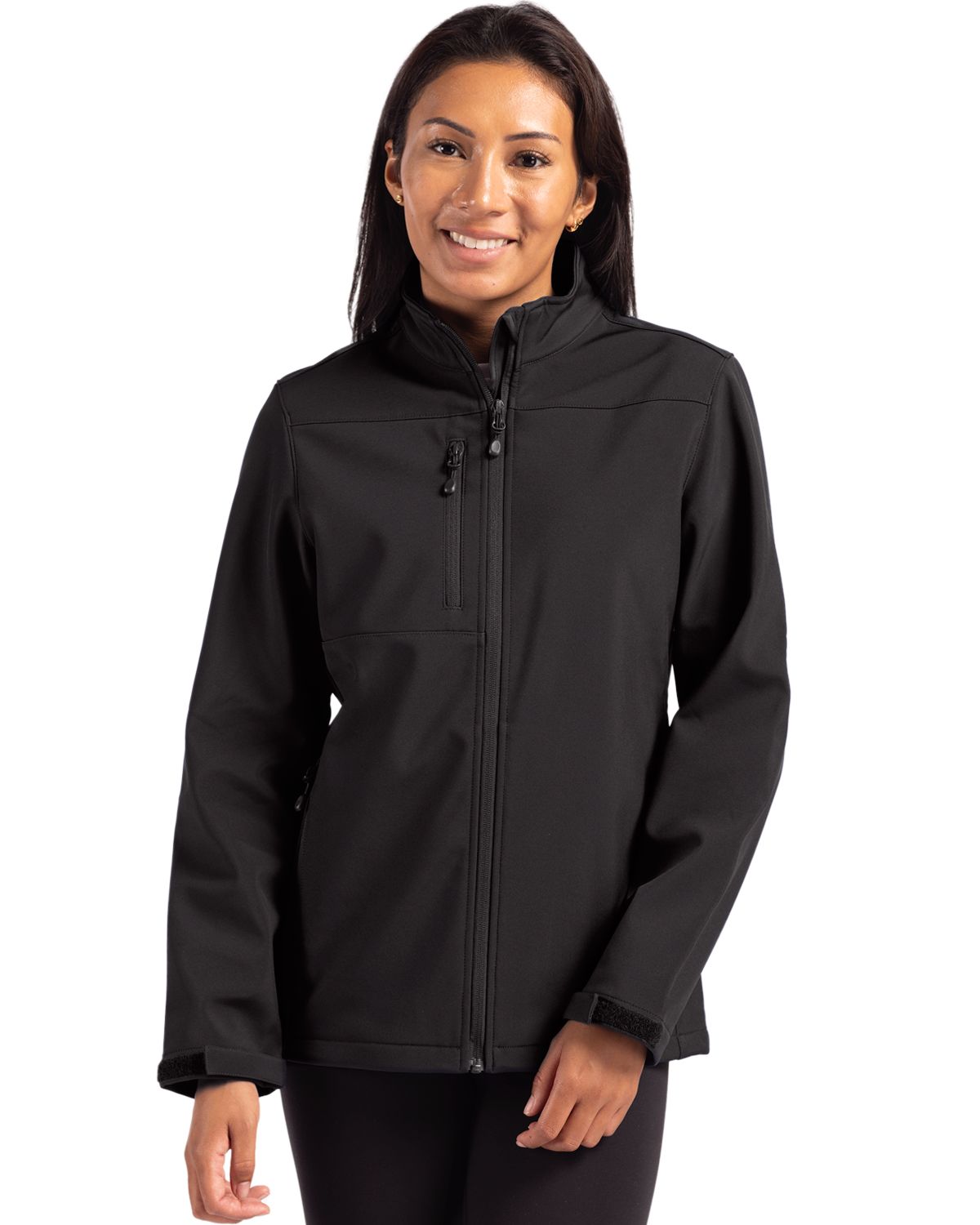 Clique Tempest Recycled Waterproof Stretch Softshell Womens Full Zip Jacket