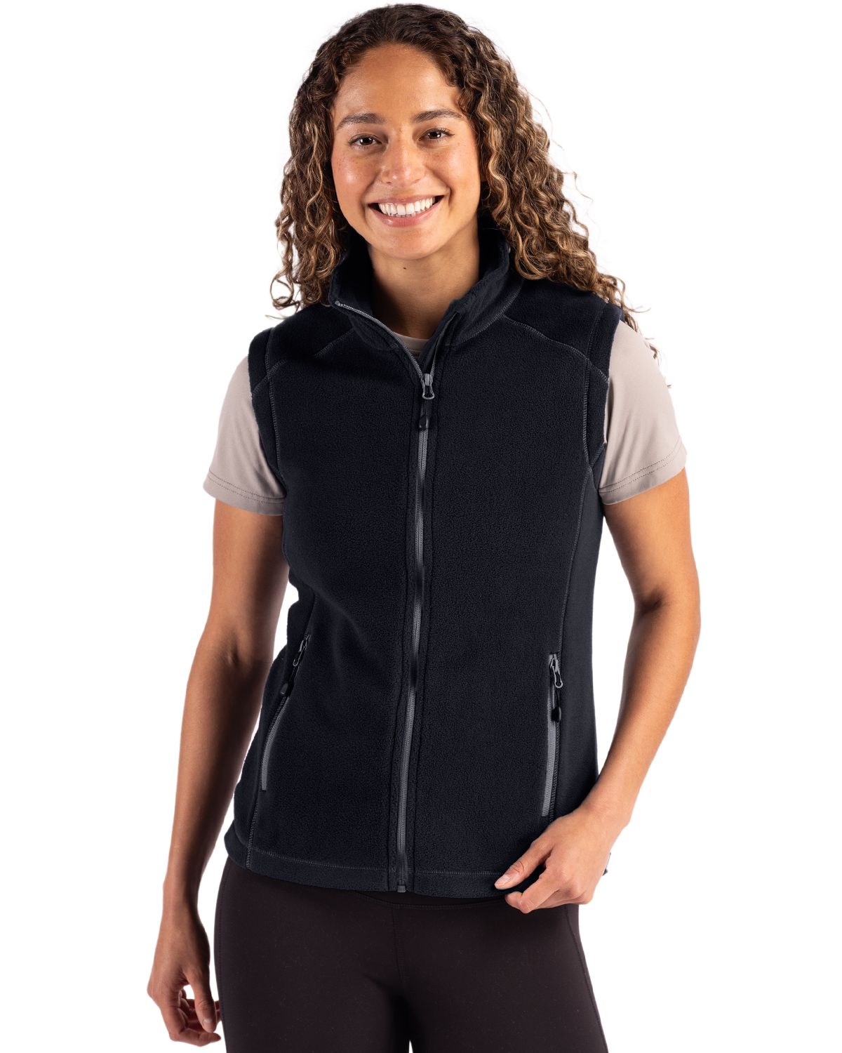 Clique Powder Recycled Fleece Womens Full Zip Vest