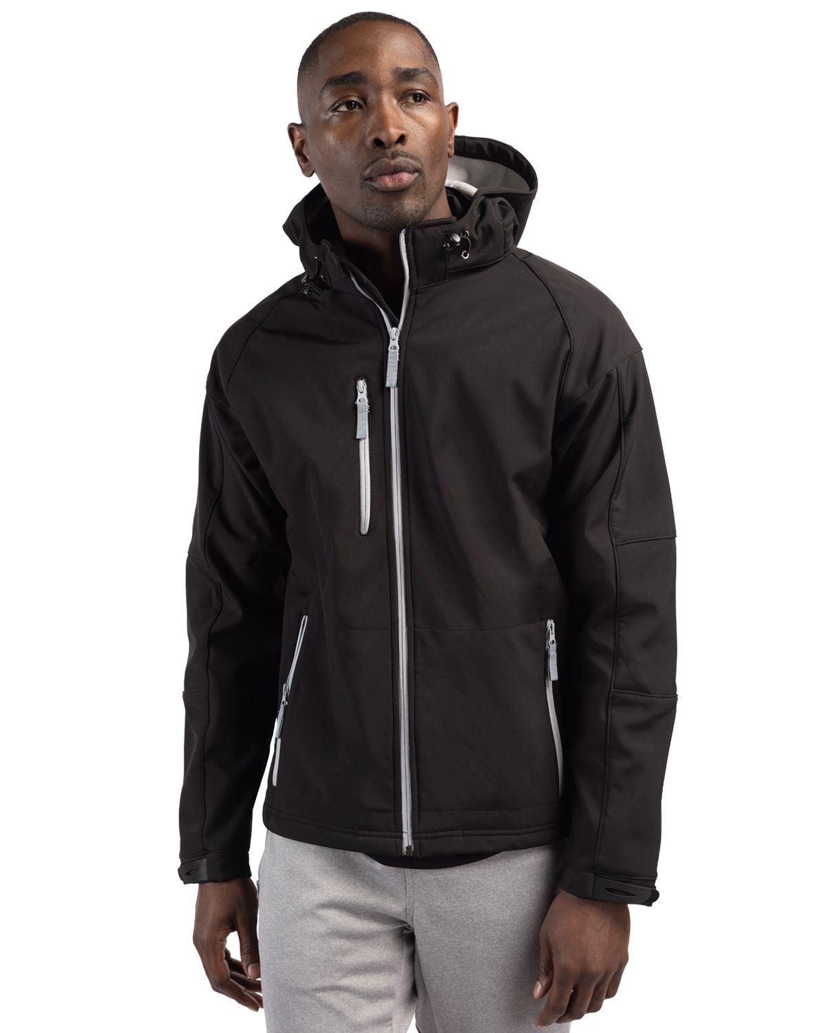 Clique Serac Stretch Softshell Mens Full Zip Jacket