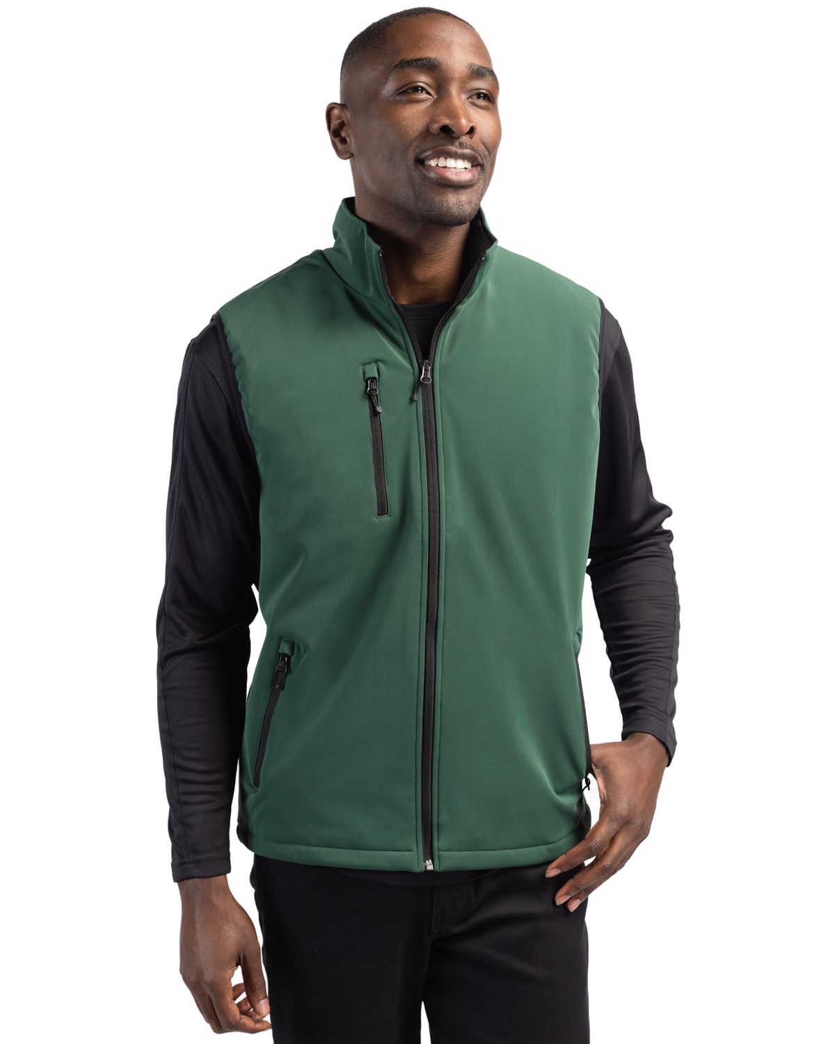 Clique Equinox Insulated Softshell Mens Full Zip Vest