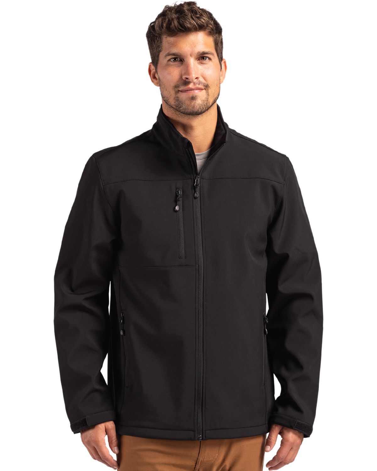 Clique Tempest Recycled Waterproof Stretch Softshell Mens Full Zip Jacket