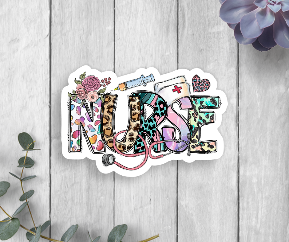 Nurse Vinyl Sticker